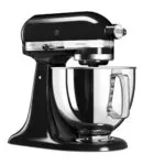Планетарный миксер с откидным блоком и чашей объемом 4,8 л KitchenAid ARTISAN  5KSM125EOB Черный — изображение 2