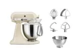 Планетарный миксер с чашей объемом 4,8 л., KitchenAid Artisan 5KSM175PSEAC Кремовый — изображение 3