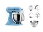 Планетарный миксер с чашей объемом 4,8 л., KitchenAid Artisan 5KSM175PSEVB Синий бархат — изображение 3