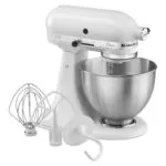 Планетарный миксер с откидным блоком и чашей объемом 4,3 л KitchenAid CLASSIC 5K45SSEWH — изображение 4