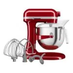 Планетарный миксер с подъемной чашей объемом 6,6л KitchenAid HEAVY DUTY 5KSM70JPXEER Красный — изображение 5