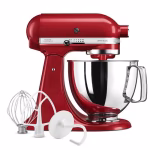 Планетарный миксер с откидным блоком и чашей объемом 4,8 л KitchenAid ARTISAN  5KSM125EER Красный — изображение 4
