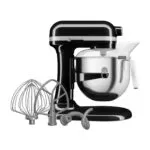 Планетарный миксер с подъемной чашей объемом 6,6л KitchenAid HEAVY DUTY 5KSM70JPXEOB Черный — изображение 5
