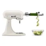 Планетарный миксер с откидным блоком и чашей объемом 4,3 л KitchenAid CLASSIC 5KSM95PSEPL Фарфоровый белый — изображение 6